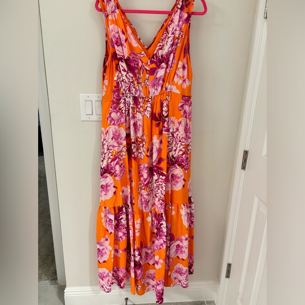 Anthropologie maxi sundress